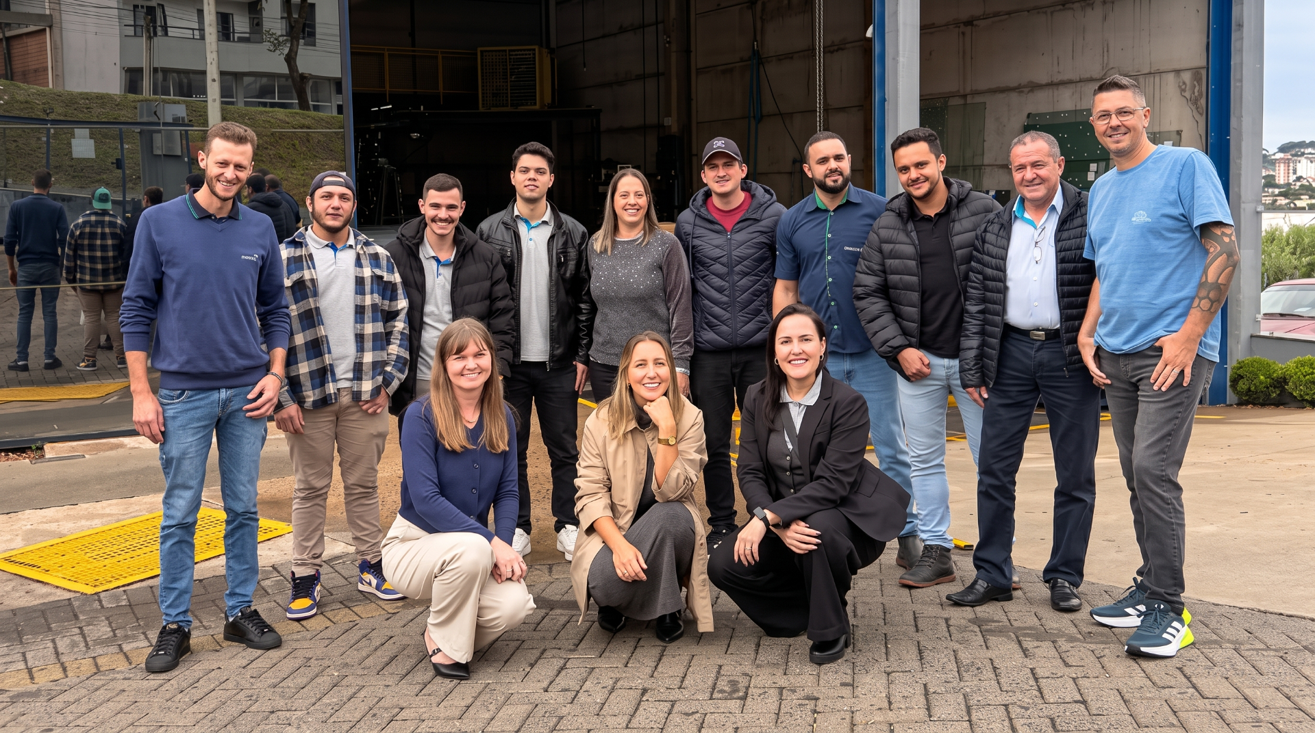 Equipe HEYDT Esquadrias na sede em Maravilha/SC